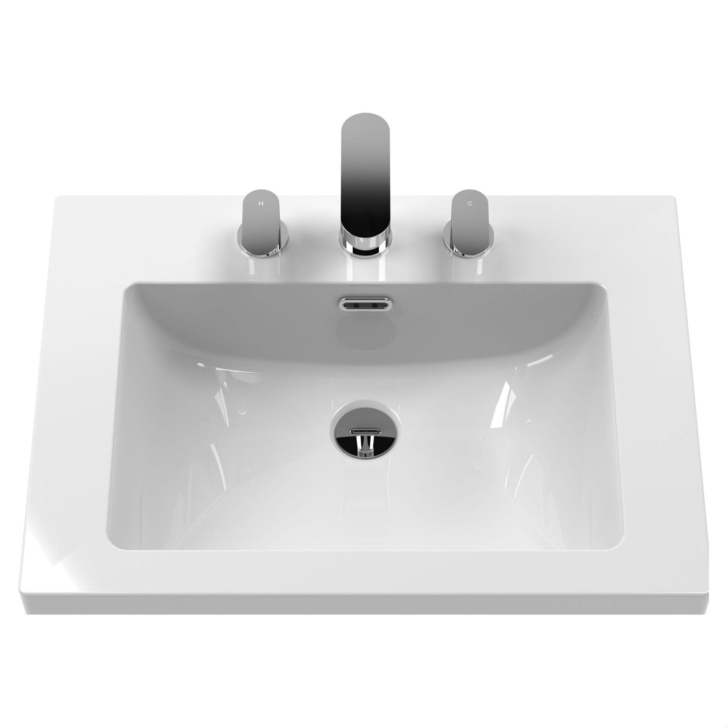 [BCFB633] 600 x 460 Contemporay Basin 3TH - Cutout