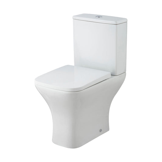[BCFR450] Hilderstone Modern Close Coupled Toilet with Soft Close Seat - Cutout