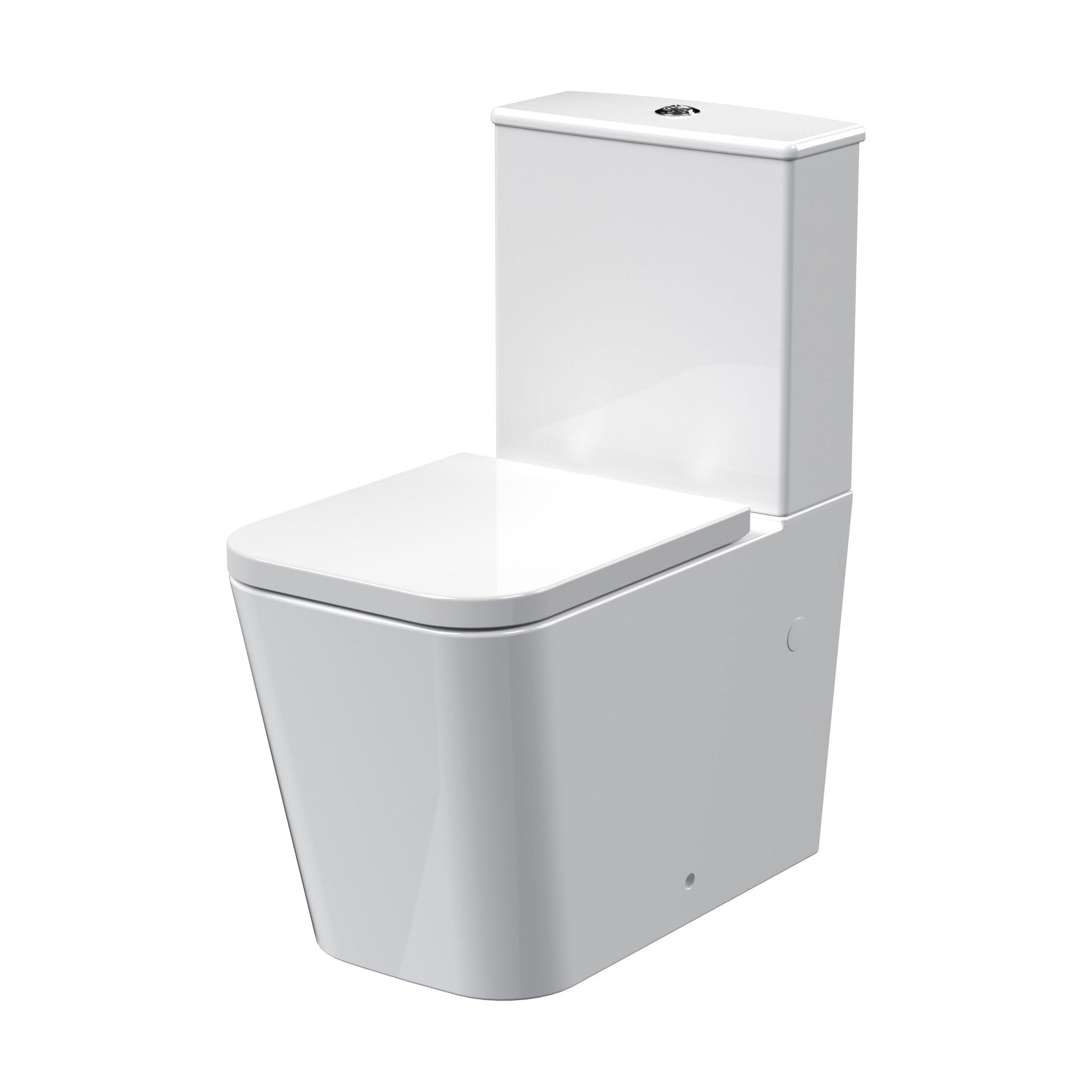 [BCFR550] Hilderstone Modern Close-Coupled Rimless Toilet with Soft Close Seat - Cutout
