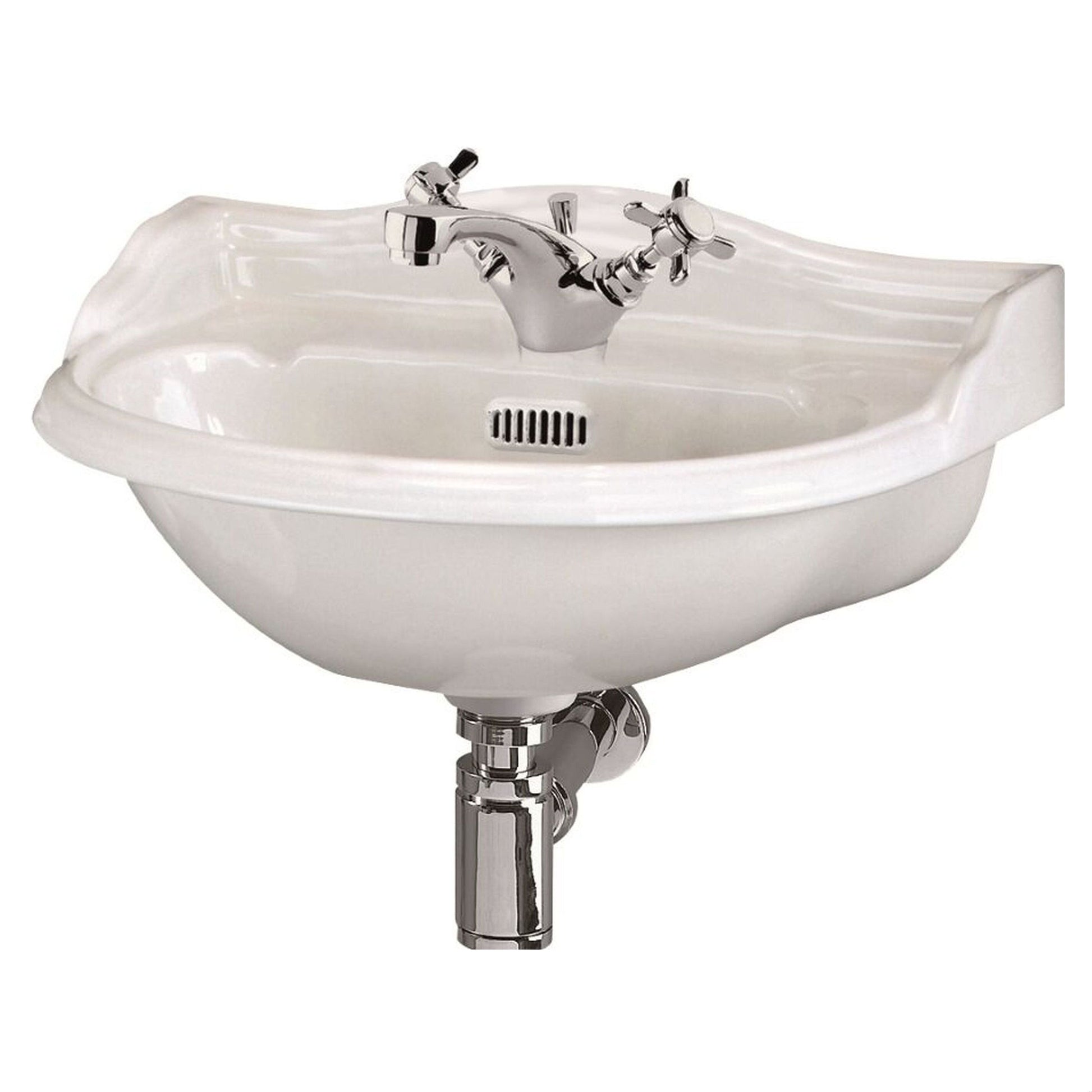[BCHA104] 500mm Cloakroom Basin 1TH - Cutout
