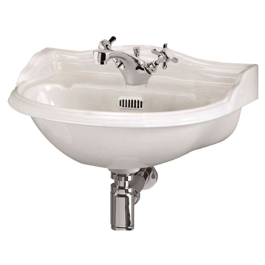 [BCHA104] 500mm Cloakroom Basin 1TH - Cutout