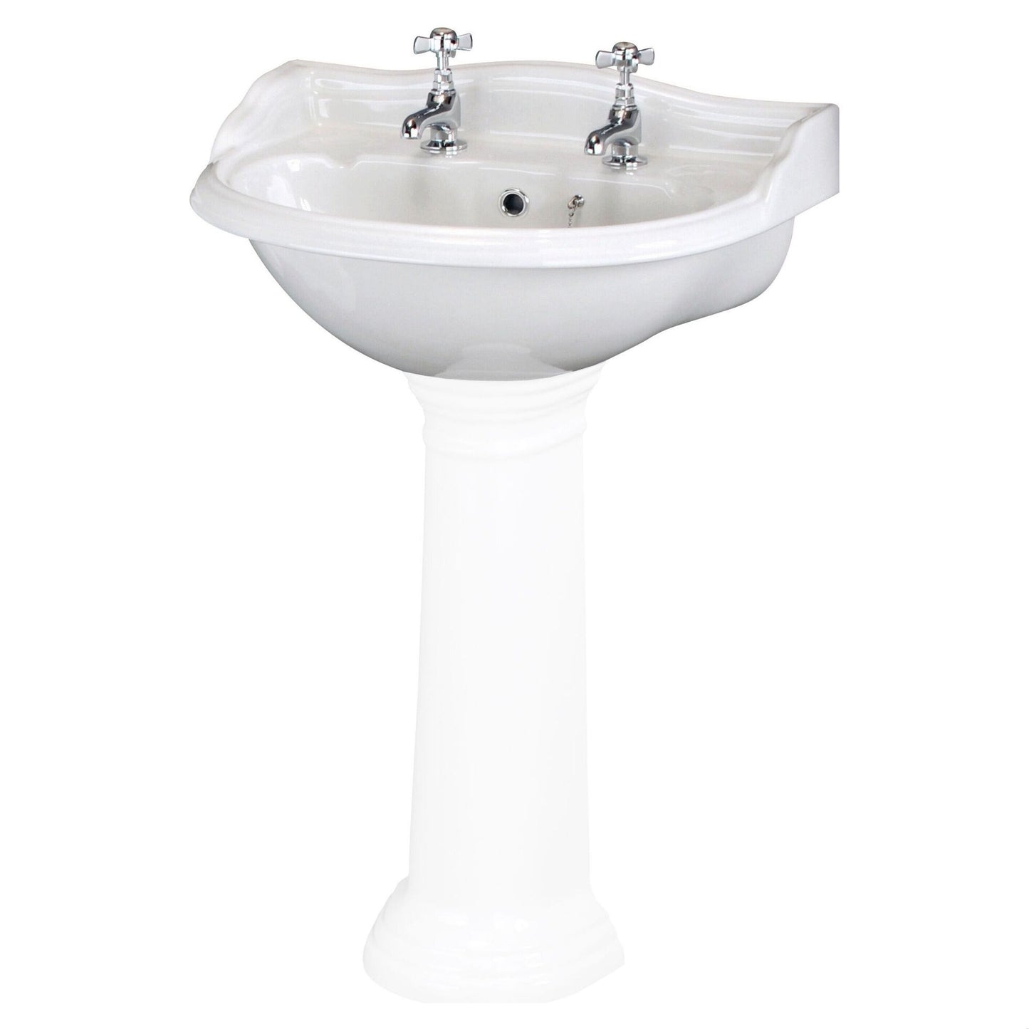 [BCHA122] 600mm Basin 2TH - Cutout