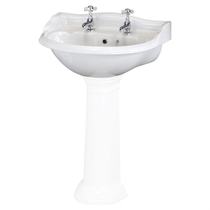 [BCHA122] 600mm Basin 2TH - Cutout