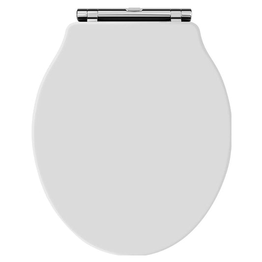 [BCHA198] Harrington Round Toilet Seat MAWHT - Cutout