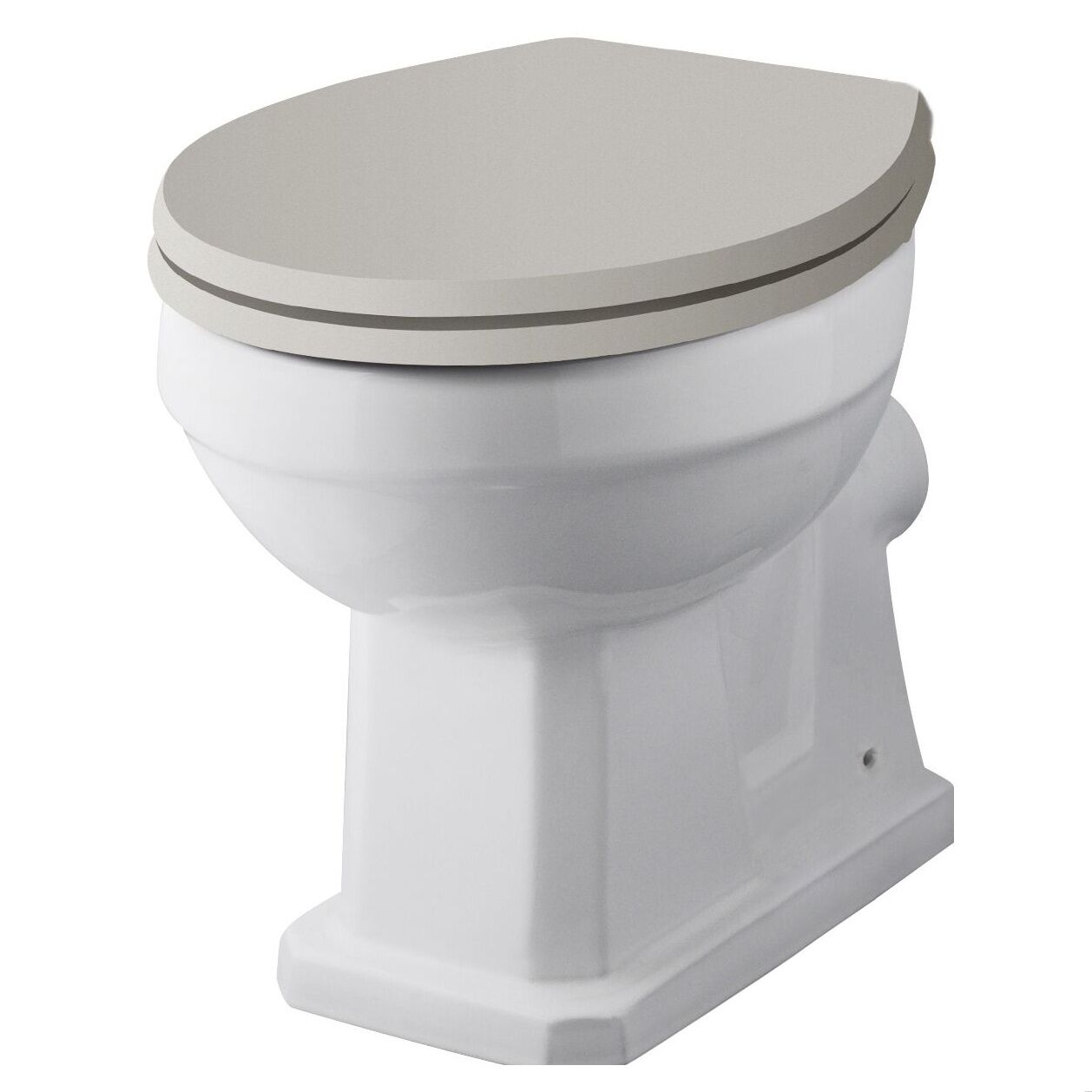 [BCHA860] Comfort Height High/Low Pan Exc Seat - Cutout