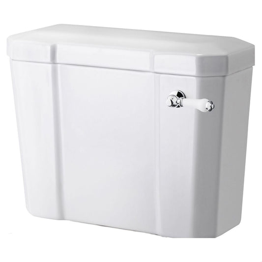 [BCHA881B] Toilet Cistern B Ceramic Lever & Fttg - Cutout