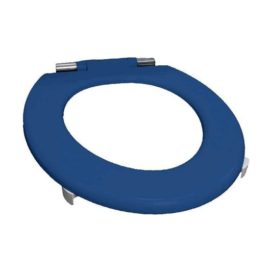 [BCINGBL] Balterley Comfort Soft-Close Toilet Ring 420 x 365mm – Blue - Cutout