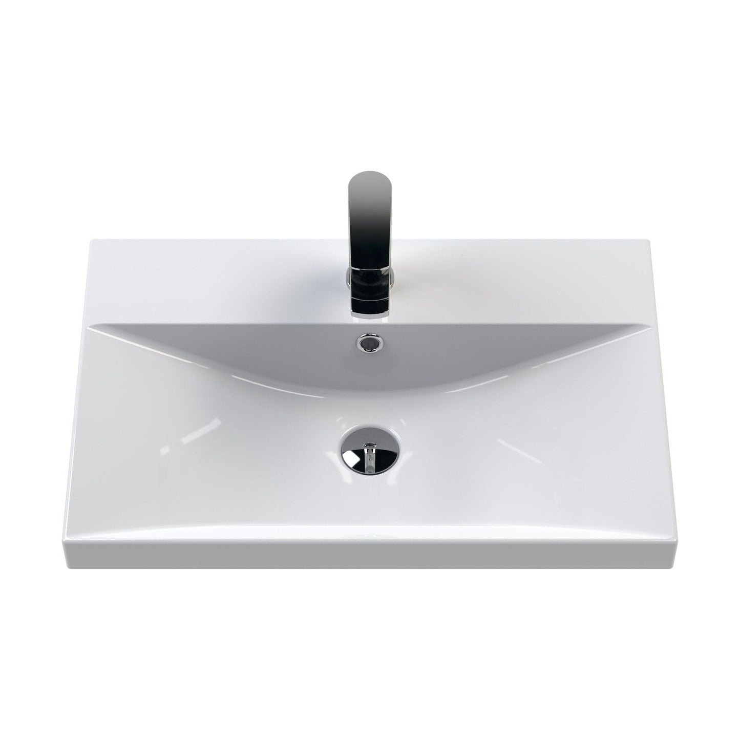 [BCMB033] 600 Thin Edged Basin 1TH - Cutout