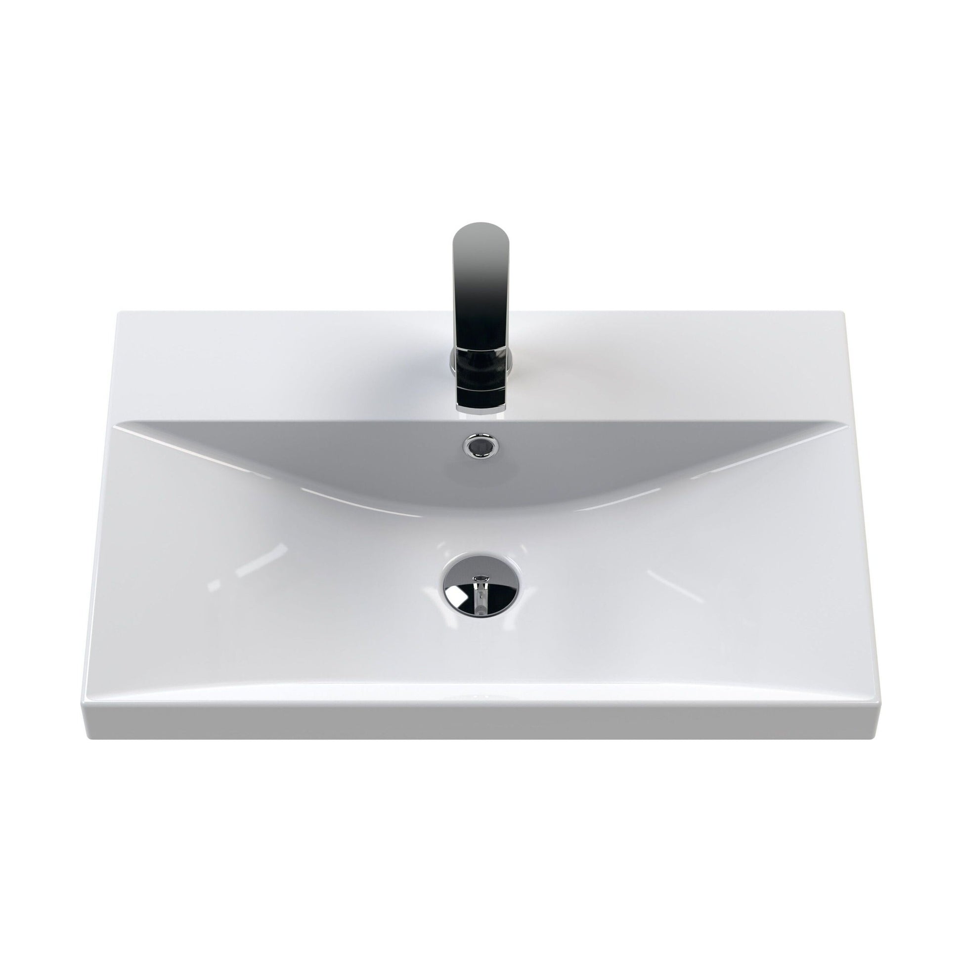 [BCMB033] 600 Thin Edged Basin 1TH - Cutout