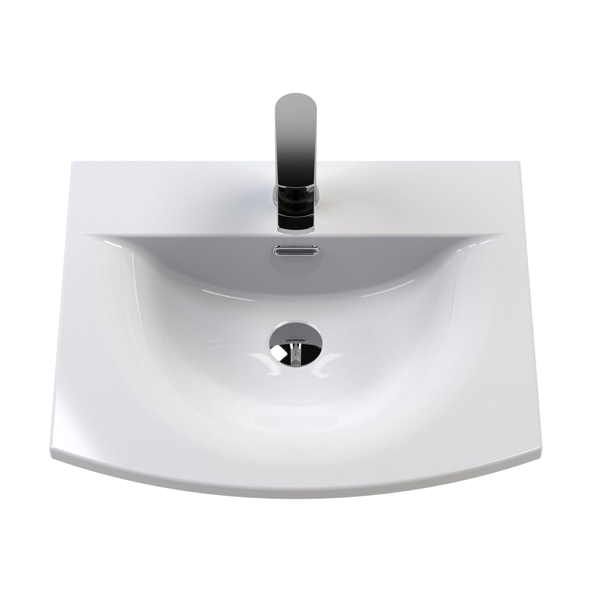 [BCMB042] 500 Curved Basin 1TH - Cutout