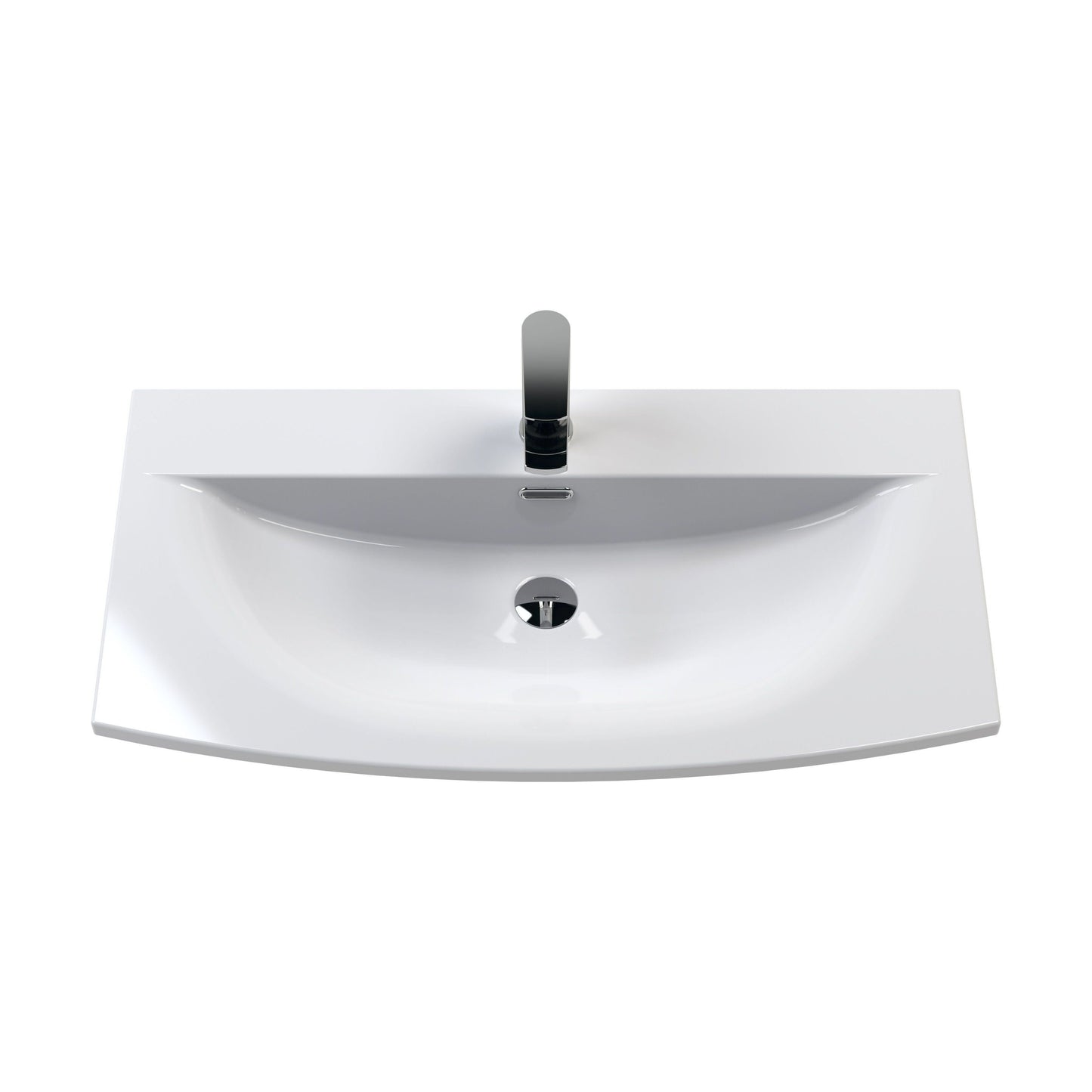 [BCMB045] 800 Curved Basin 1TH - Cutout