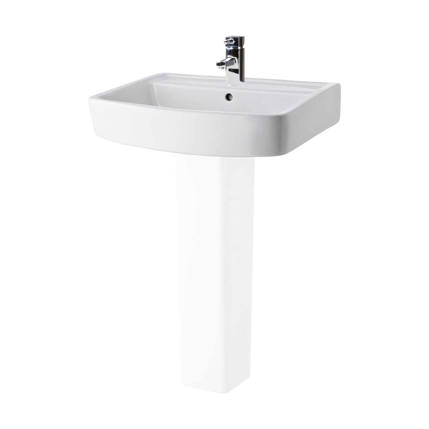 [BCOP102] Square 600mm Basin 1T/H - Cutout