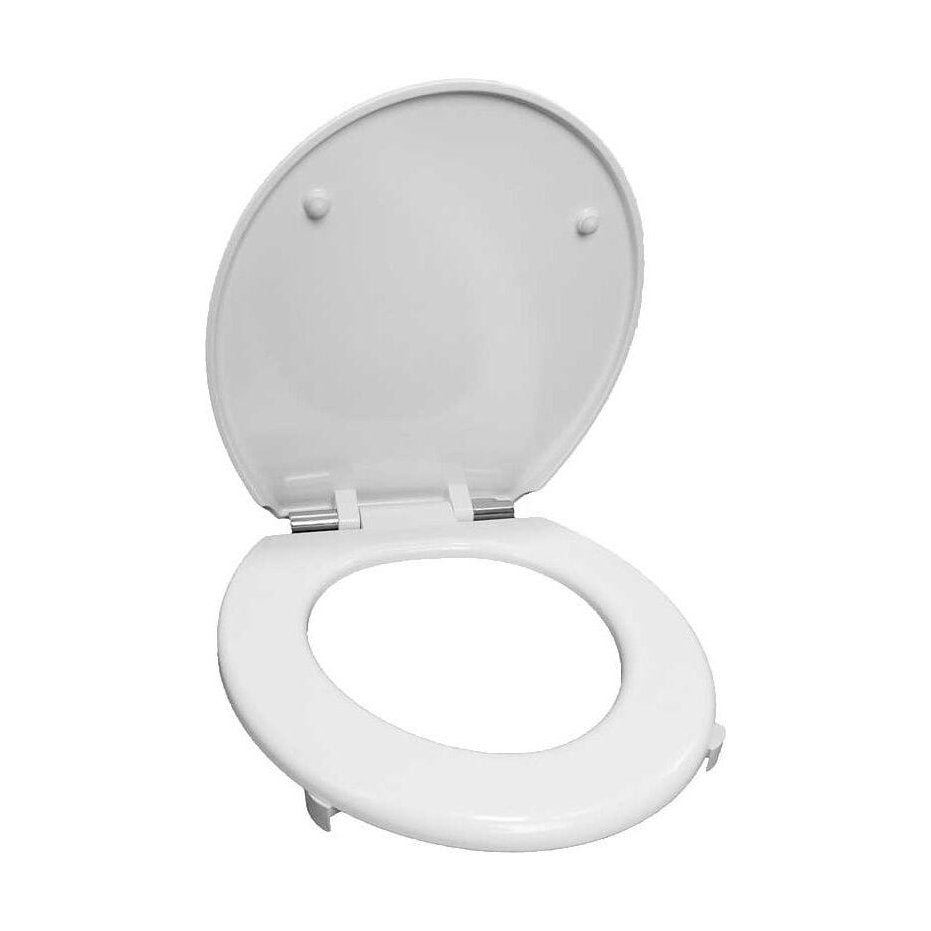 [BCORTWH] Balterley Comfort Soft-Close Toilet Ring 420 x 365mm – White - Cutout