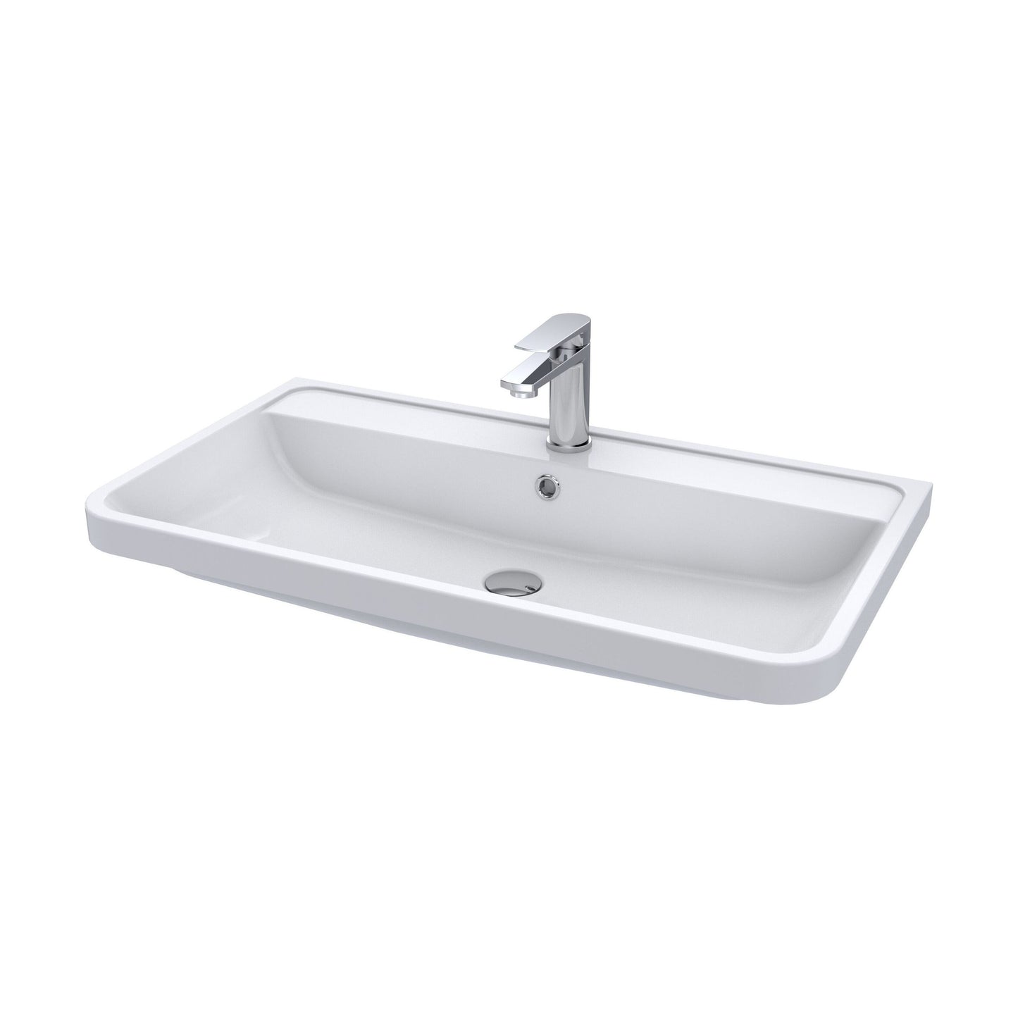 [BCPM005] 800x450mm Poly Marble Basin - Cutout