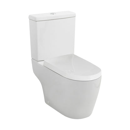[BCPR005] Dilhorne Round Semi Flush to Wall Toilet with Soft Close Seat - Cutout