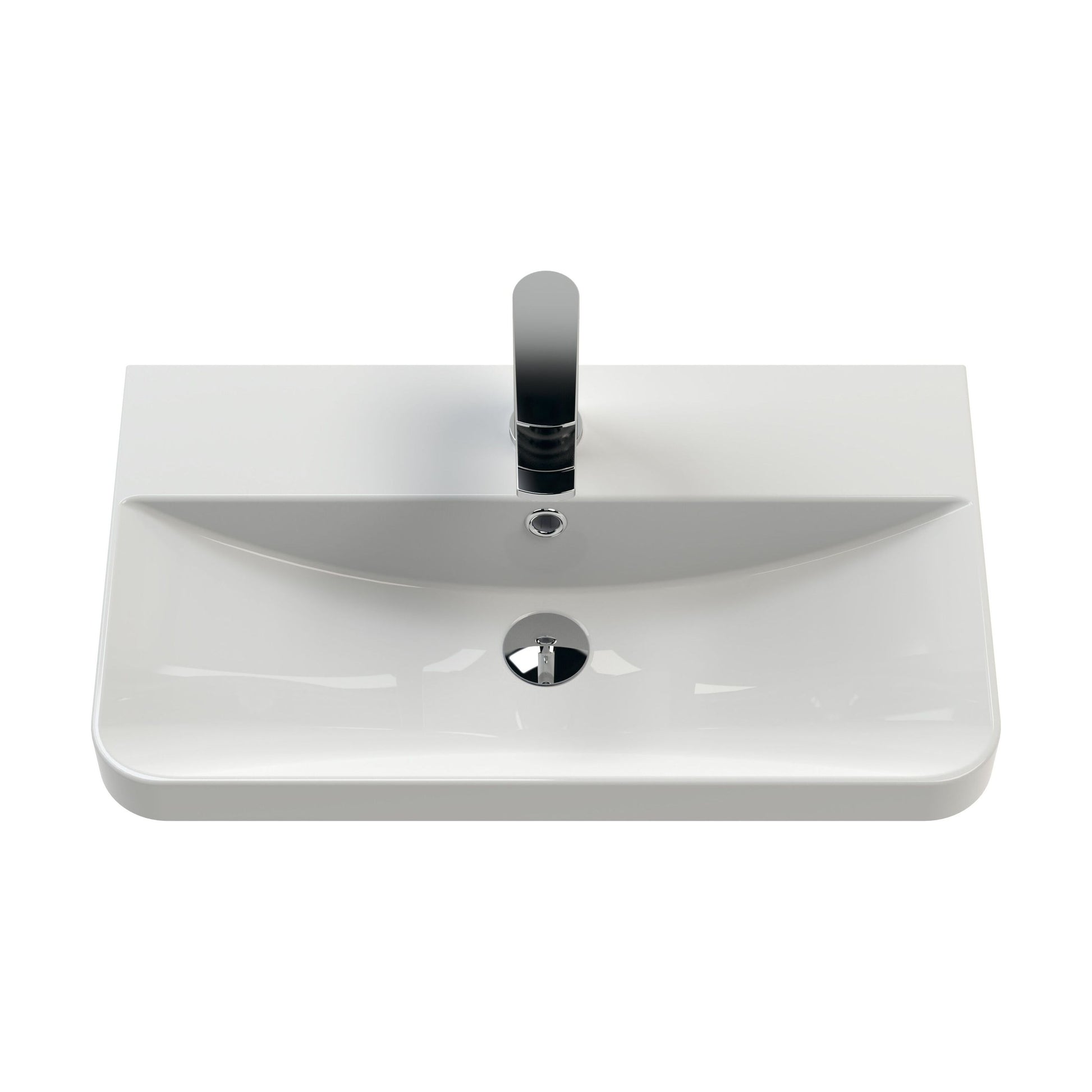 [BCRC004] 600 Thin Edge Basin 1TH (Radius Corners) - Cutout