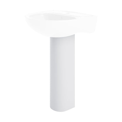 [BCRI103] Balterley 675mm Contemporary Full Pedestal - Cutout