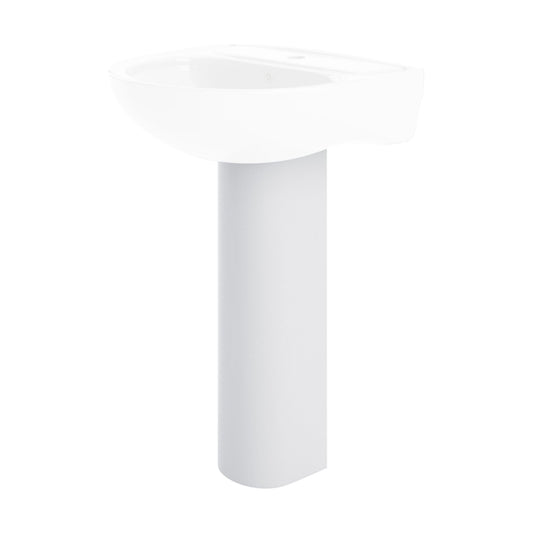 [BCRI103] Balterley 675mm Contemporary Full Pedestal - Cutout