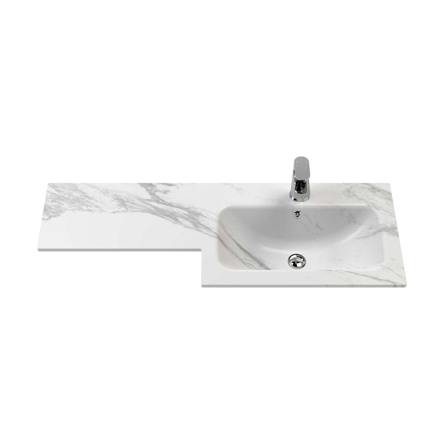 [BCSB911R] L Shaped Basin RH 1T/H - Cutout