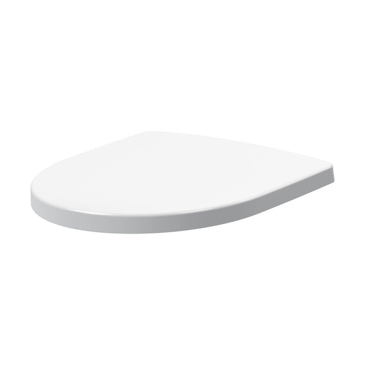 [BCTS399] Round Wrapover S/C Toilet Seat (Urea) - Cutout