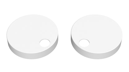 [BCTSC102] Toilet Seat Cover Caps White NTS004/007 - Cutout