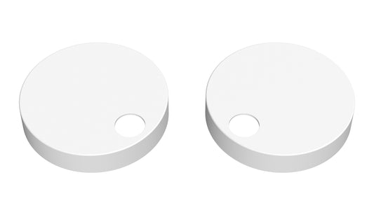 [BCTSC102] Toilet Seat Cover Caps White NTS004/007 - Cutout