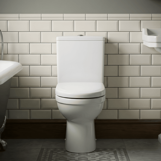 [BCVT251] Churnet Comfort Height Pan & Cistern - 850mm x 350mm x 640mm - Silo