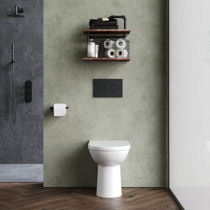 [BCVT296P] Comfort Height Back To Wall Toilet Pan   - 440mm x 360mm x 540mm - Lifestyle 1