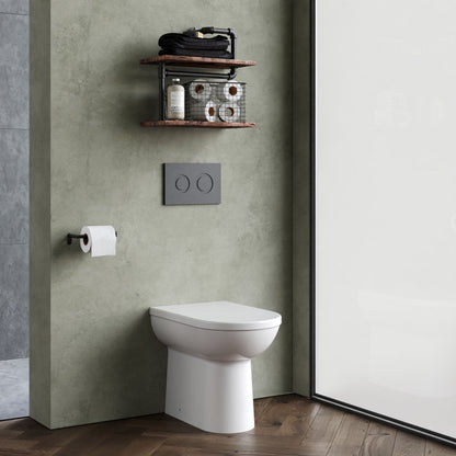 [BCVT296P] Comfort Height Back To Wall Toilet Pan   - 440mm x 360mm x 540mm - Lifestyle 3