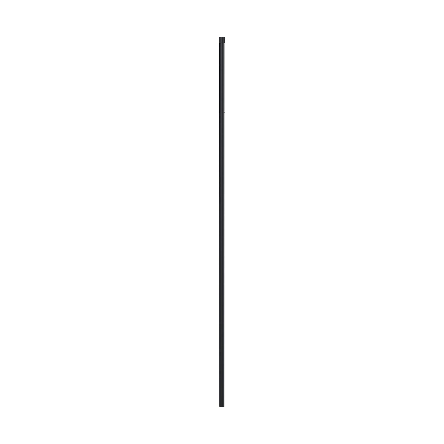 [BEAC006] Balterley Wetroom Accessories Ceiling Post - Satin Black - Cutout