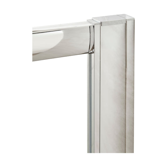 [BEAC185] Wetroom Shower Screen Accessories Profile Extension Kit, 1850mm - Durable Chrome Finish for Modern Bathrooms by Balterley - Cutout