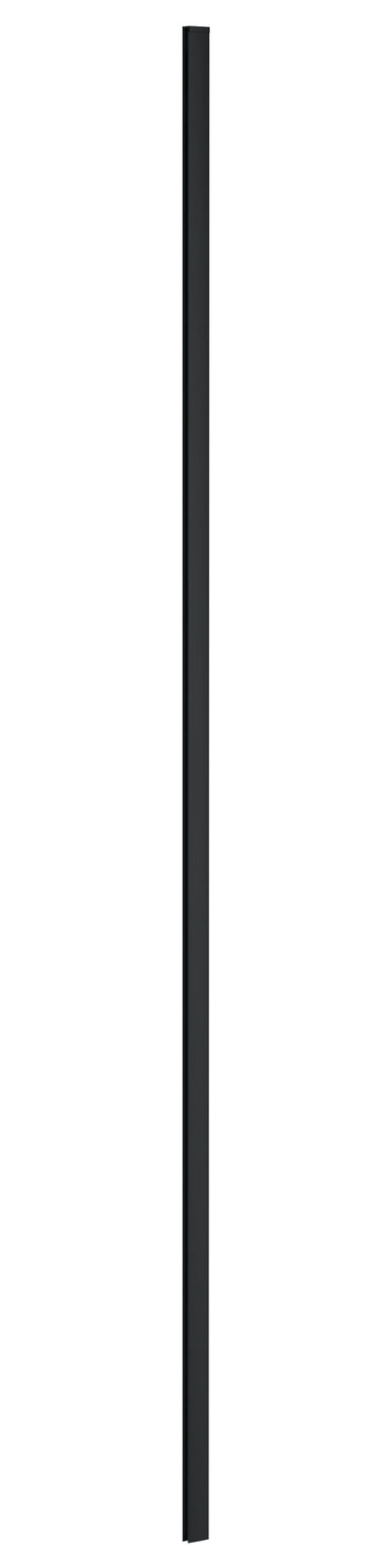 [BEBS004U] 1950 Decorative Profile Undrilled Black - Cutout
