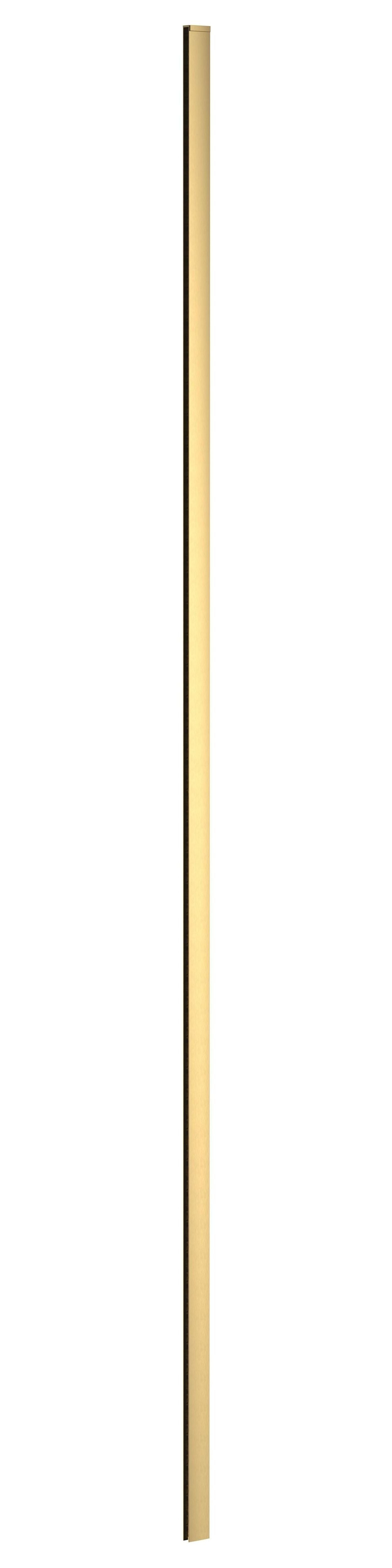 [BEBS015] 1950 Wetroom Wall Channel Brass - Cutout