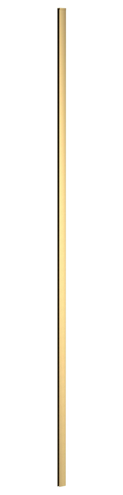 [BEBS015] 1950 Wetroom Wall Channel Brass - Cutout