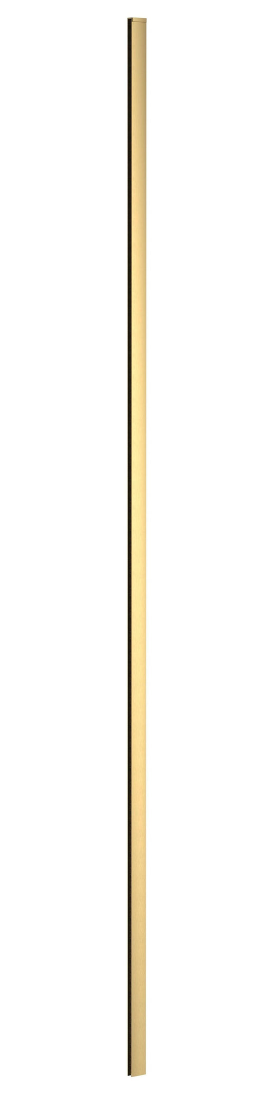[BEBS015] 1950 Wetroom Wall Channel Brass - Cutout