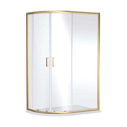 [BEETQ108BB] 1900 x 1000 x 800mm Offset Quadrant - Cutout