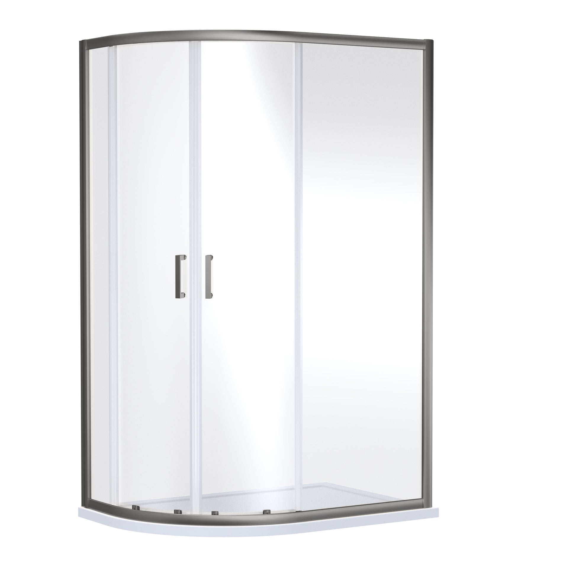 [BEETQ128GM] Almington 1200 x 800 x 1900mm Offset Quad Enclosur - Cutout