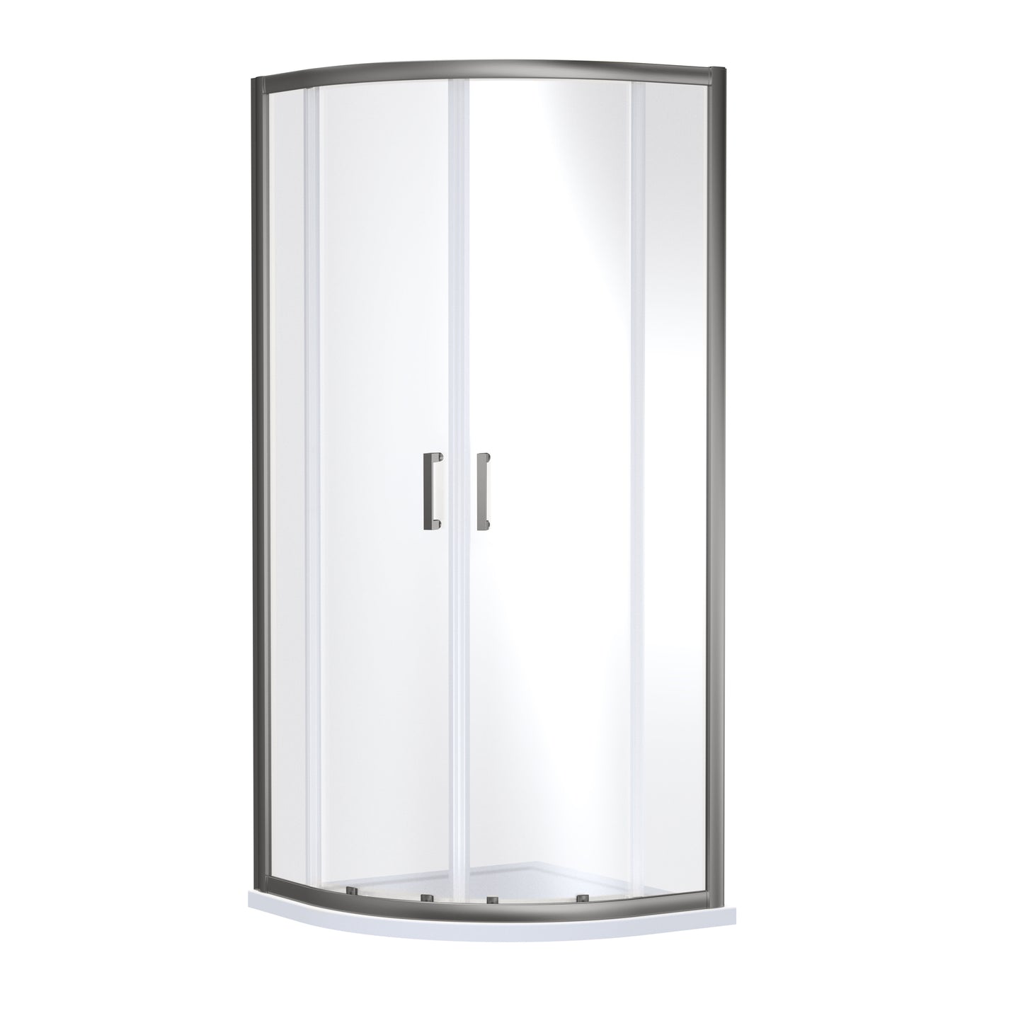 [BEETQ80GM] Almington 800 x 800 x 1900mm Quadrant Enclosure - Cutout
