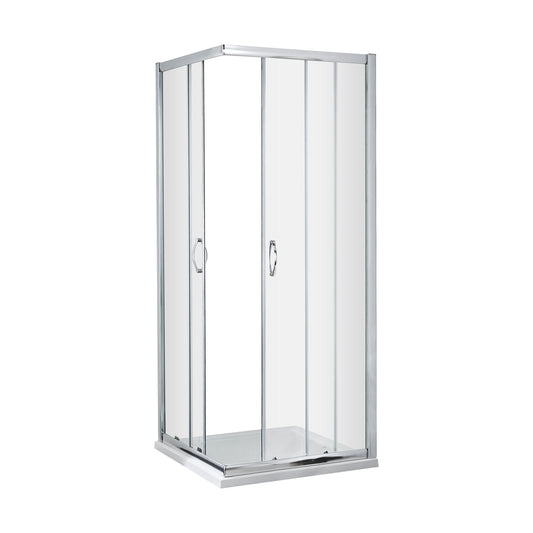 [BEETSQCE76] 1850x760mm Corner Entry Shower Enclosure - Cutout