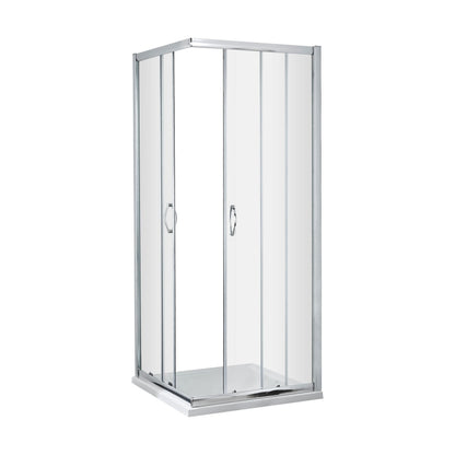 [BEETSQCE80] 1850x800mm Corner Entry Shower Enclosure - Cutout