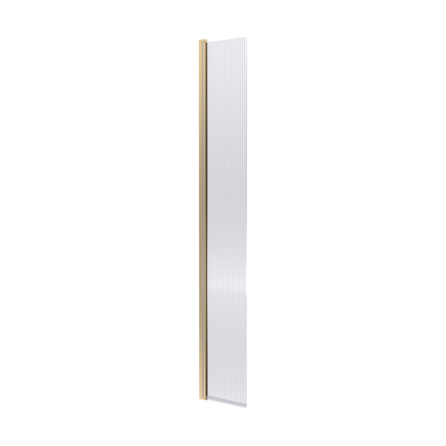 [BEFL1830HCBB] 1850 x 300 x 8mm Fluted Hinged Screen - Cutout