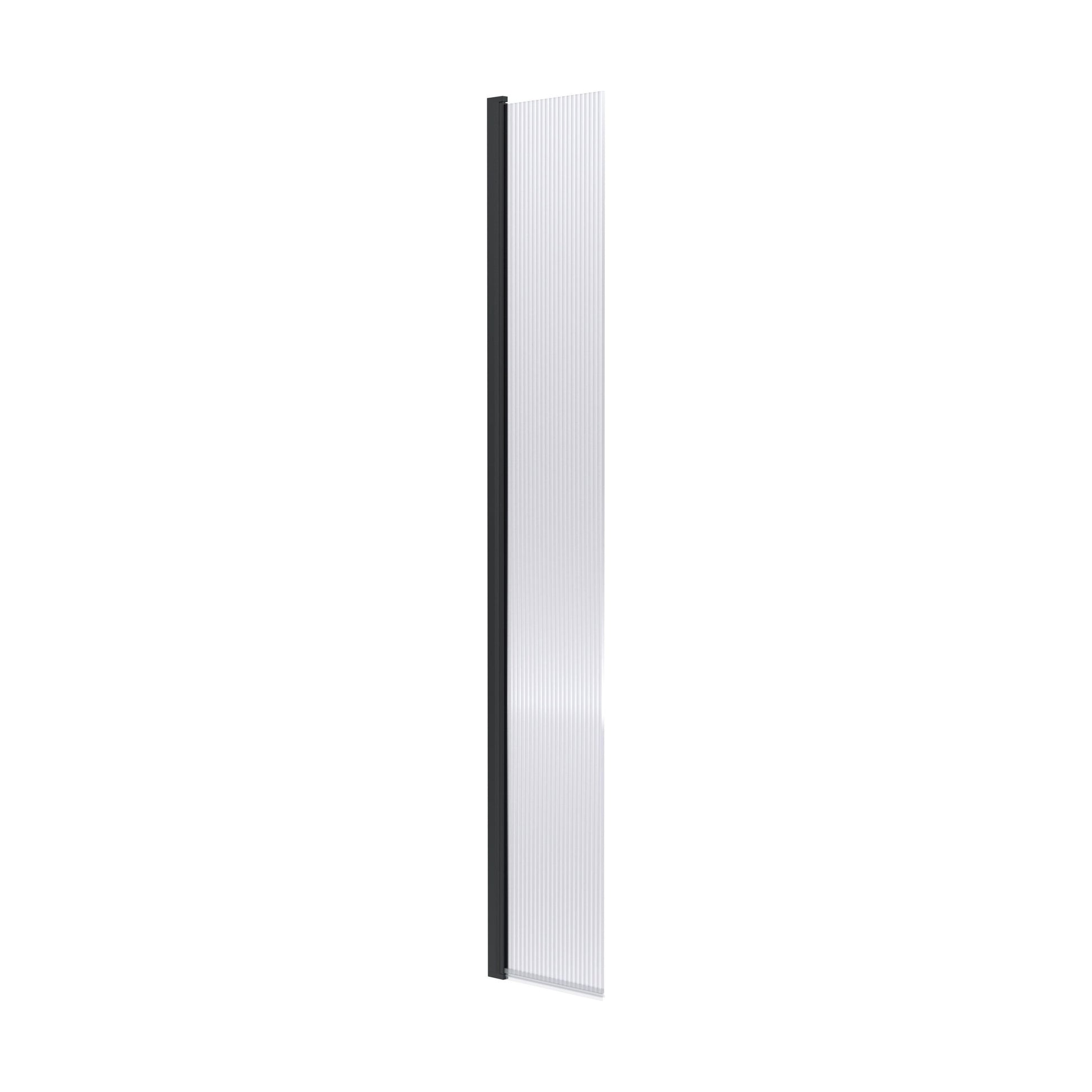 [BEFL1830HCBP] 1850 x 300 x 8mm Fluted Hinged Screen - Cutout