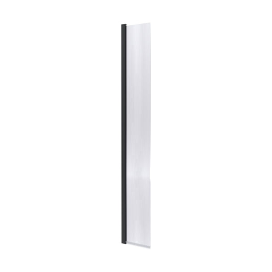 [BEFL1830HCBP] 1850 x 300 x 8mm Fluted Hinged Screen - Cutout
