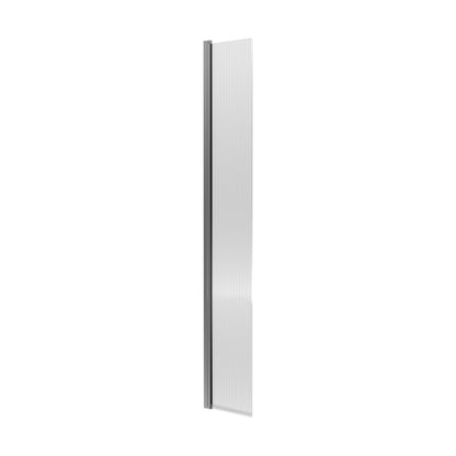 [BEFL1830HCGM] 1850 x 300 x 8mm Fluted Hinged Screen - Cutout