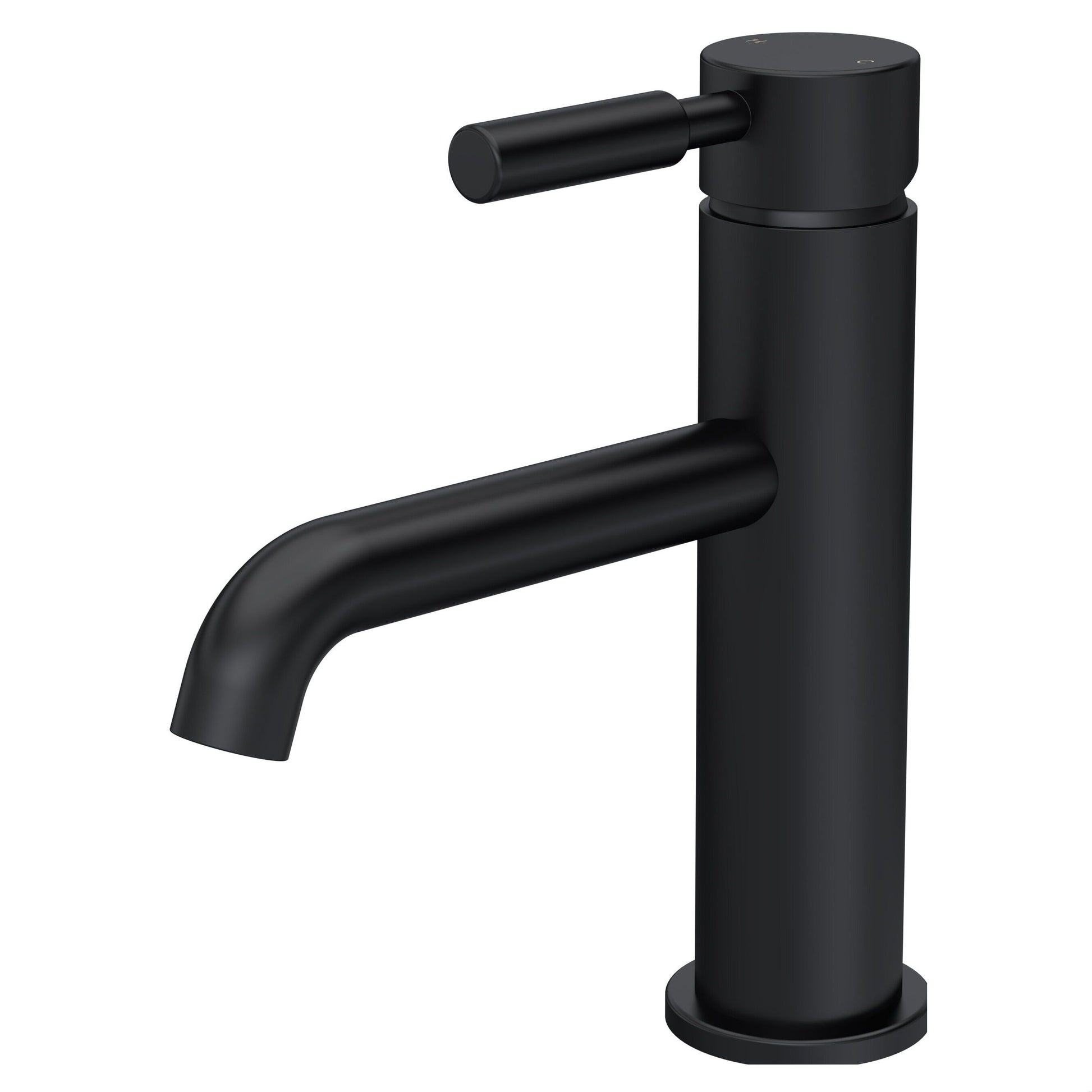 [BEL405] Tec Mono Basin Mixer w Waste & Lever - Cutout