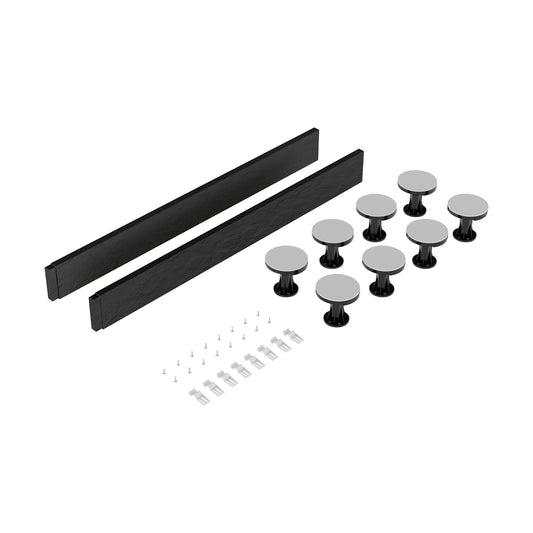 [BELG2S] Shower Tray Leg Set - Slate Grey - For 1000mm Square & Rectangular Resin Trays - Cutout
