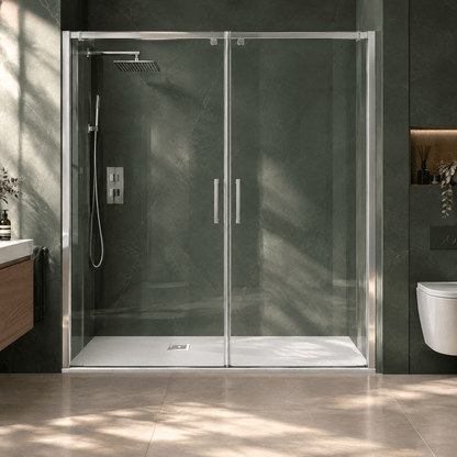 [BELT61061] Balterley Shower Tray Premium Slimline Rectangular - Multiple Sizes and Finishes - Silo