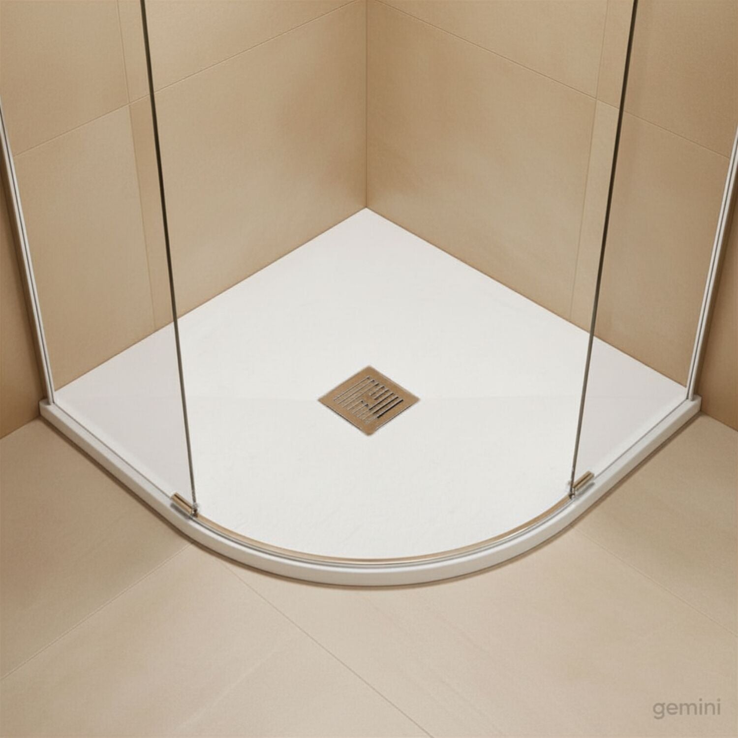 [BELT61106] Balterley Shower Tray Premium Slimline Quadrant - Multiple Sizes and Finishes - Silo