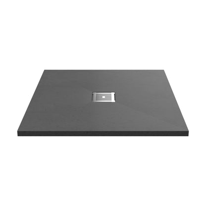 [BELT71010] Balterley Shower Tray Ultra-Slim 32mm Low-Profile Square - Choice of Size and Finish - Cutout