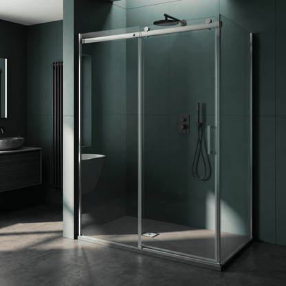 [BELT71011] Balterley Shower Tray Premium Slimline Rectangular - Multiple Sizes and Finishes - Lifestyle 1